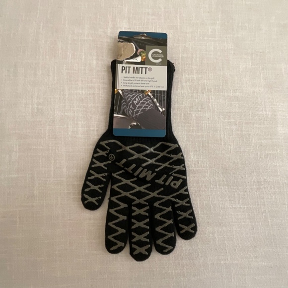 •PIT MITT Charcoal Companion Barbecue BBQ Pit Mitt Left to Right Hand Glove NWT - Picture 6 of 6